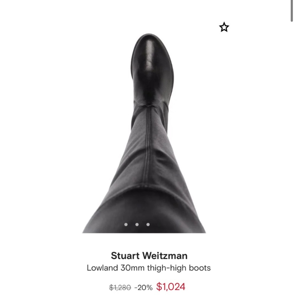 🎊Host Pick🎉Stuart Weitzman Over-the-Knee Leather Lowland Boots - Picture 12 of 12